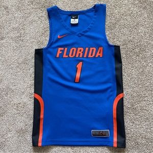 Nike Elite University Of Florida Gators #1 Kids Basketball Jersey. Size L.